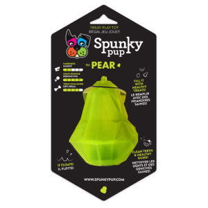 Treat Holding Play Toy - Pear spunky pup, Treat Holding, Play Toy, pear